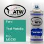 Preview: Ford, Teal Metallic, RD / M6630: 400ml Sprühdose, von ATW Autoteile West.